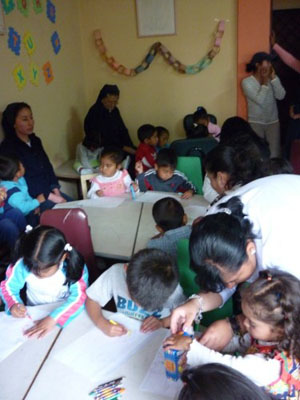 PROJECT HOGAR SAN VICENTE DE PAUL - Meeting on sex education in the orphanage San Vicente de Paul