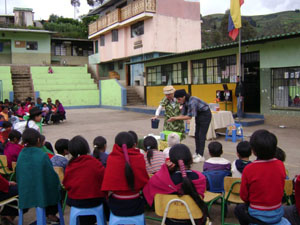 Theater in indigenous communities in the province of Chimborazo