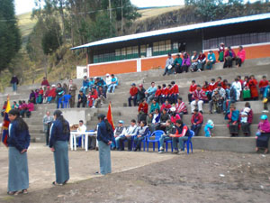 Opened the Stands of the Community Cagrin