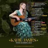 Locandina Katie James Tour Europa 2023