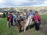 Visitando la comunidad de San Mart&iacute;n Alto