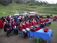 Julio 2010 - Ceremonia de entrega del diploma de Bachiller a los j&oacute;venes de Gahuij&oacute;n