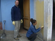 Verano 2010 - Voluntarios trabajan en La Esperanza