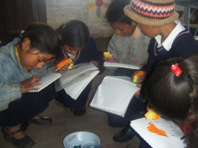 Taller de arte y valores humanos