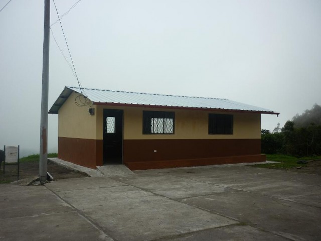 The new classroom in Chisaló (Cotopaxi Province)