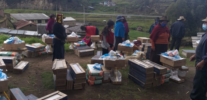 Nuovi bagni per le famiglie di Lupaxi Bajo