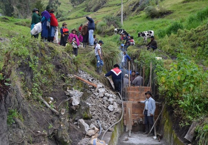 Avanzan los trabajos en los sistemas de agua