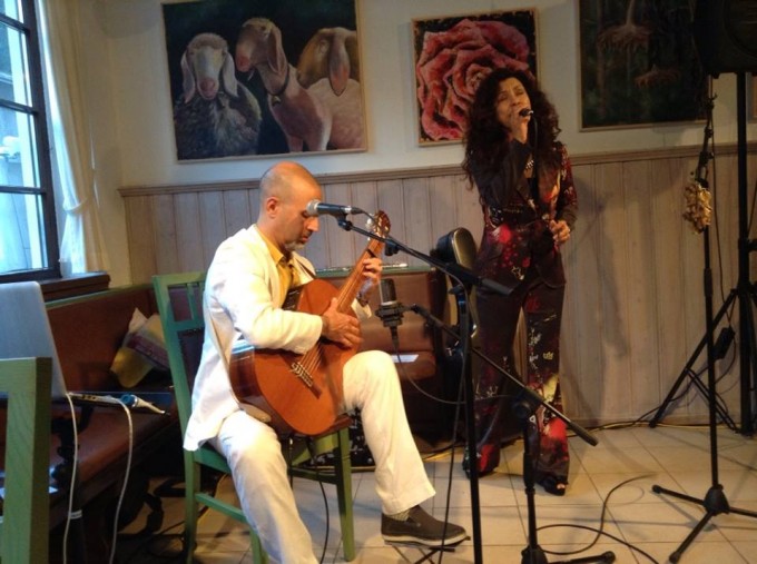 Sergio and Dilene 's gig in Austria