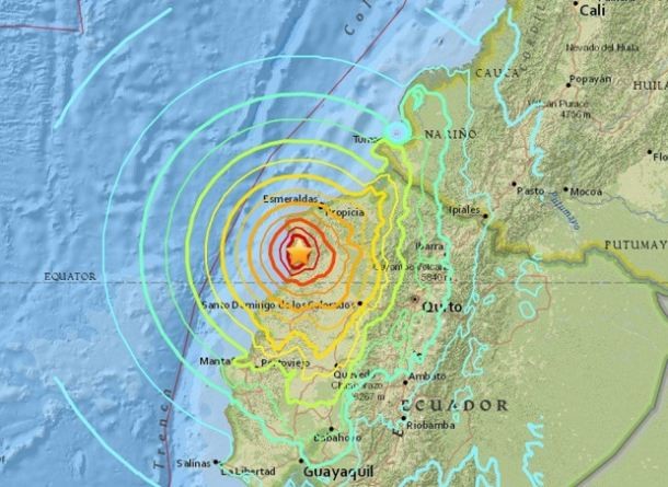 Terremoto en Ecuador