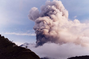Tungurahua Volcano Operation