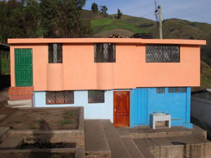 Ein neuer Klassenraum für die Schule von La Esperanza