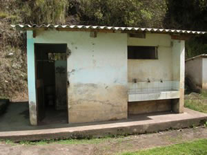 Sanitäranlage in Pilahuaico