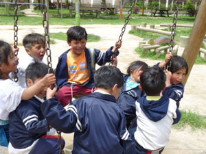 Paseo con los niños del Wawa Wasi