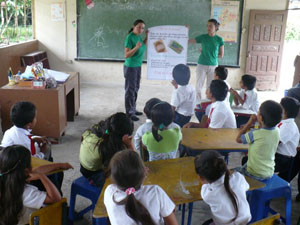 Recycling Workshop in Nueva Union