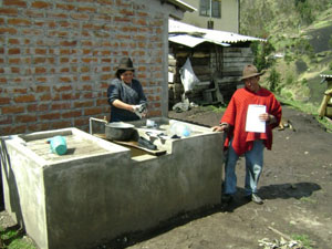 45 neue Waschplätze in Esperanza