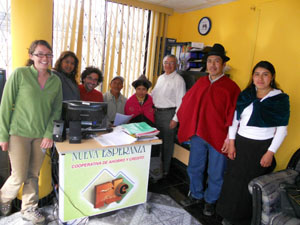 Einführung einer lokalen Bank in Esperanza