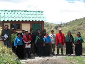 New bathrooms in the community of San José de Cagrín