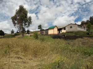 New toilets in Chacabamba Centro