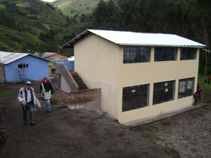 Inauguration of the new classroom of Columbe Grande
