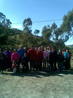 Training in Organic Agriculture in Cagrin Chacabamba Chico Community