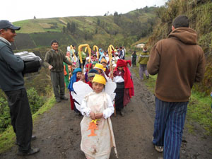 Festa di Natale nel villaggio indigeno di Esperanza
