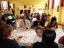 Una vista del lugar donde se realizó el evento