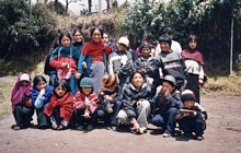 Il gruppo dei ragazzi partecipanti al corso di inglese