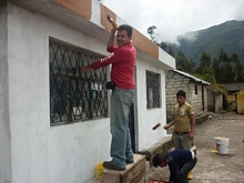 Thanks to Ricardo for helping us to get a donation of painting