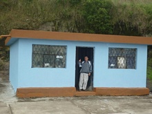 Das Haus des Lehrers wurde renoviert