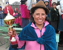 Paola Viñan, Siegerin der Seniorinnen