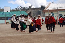 El baile presentado por la escuela de Toropamba ganó el concurso