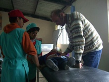 Momentos en la Brigada Médica en Rodeo Vaquería