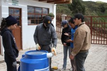 Preparation of sedimentation tank