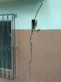 Damage caused to the school Juntos Venceremos Chone by the earthquake of 16 April