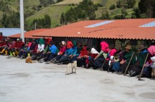 En la escuela de Columbe hay mas de 150 alumnos