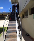 Instalación del salvaescaleras 11-08-2020