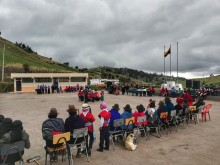 Los padres asisten al programa de inauguración