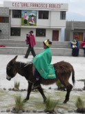 Waehrend der Weihnachtsfeier in San Carlos de Tipin