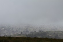 La vista del paramo de Toropamba (3.900 mt. s.n.m.)