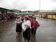 Il gruppo di ballo della scuola di Esperanza