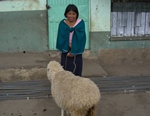 Ana Rea de solo 15 años vive en Cochaloma, mejor tiempo femenino