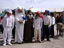 Los niños en el &quot;Pase del Niño&quot;