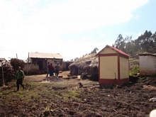To date, 122 toilets have been built in the area where we work