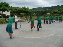 One of the games we organized with our guaguas