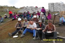 We all eat lunch together!