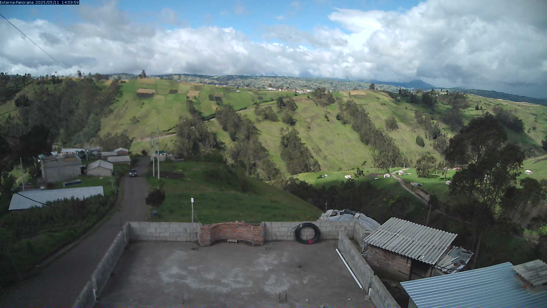 La Esperanza - Panoramaaussicht der Vulkane