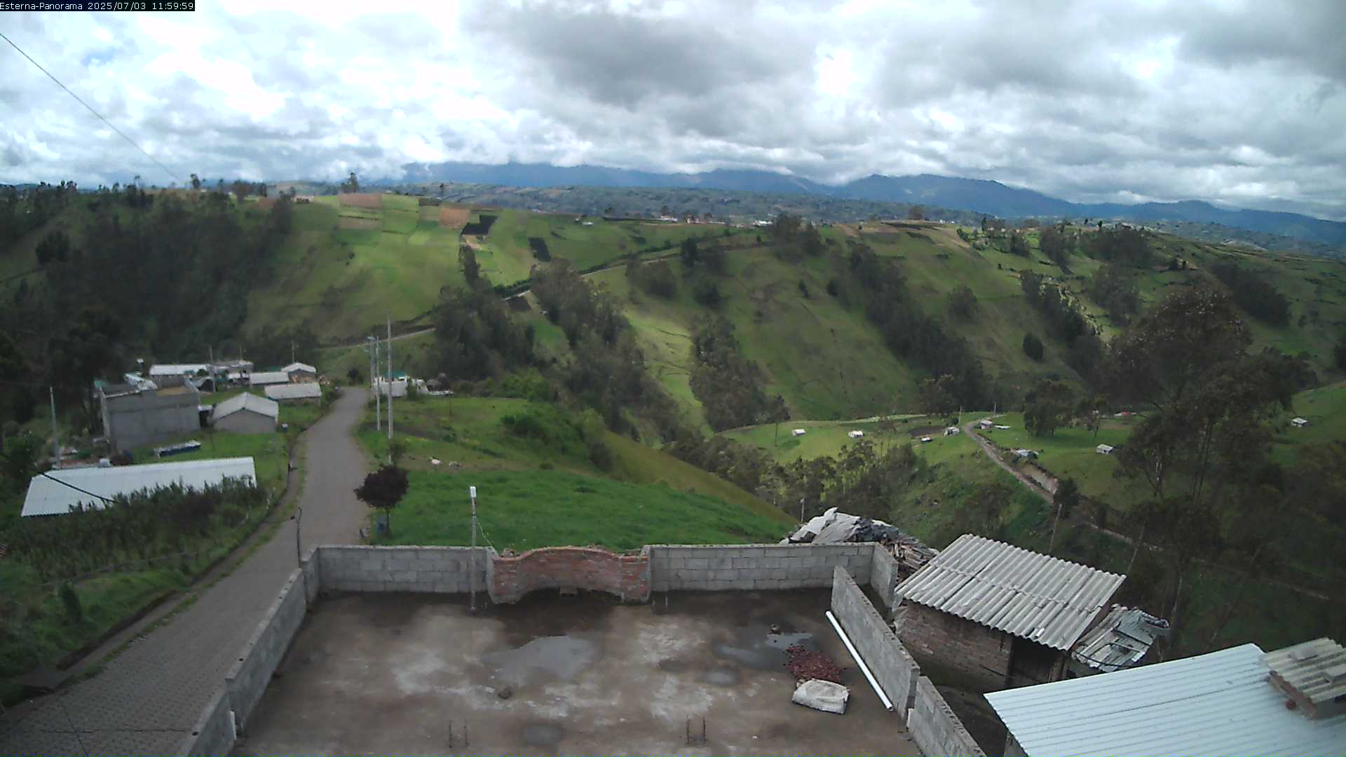 La Esperanza - Panoramaaussicht der Vulkane