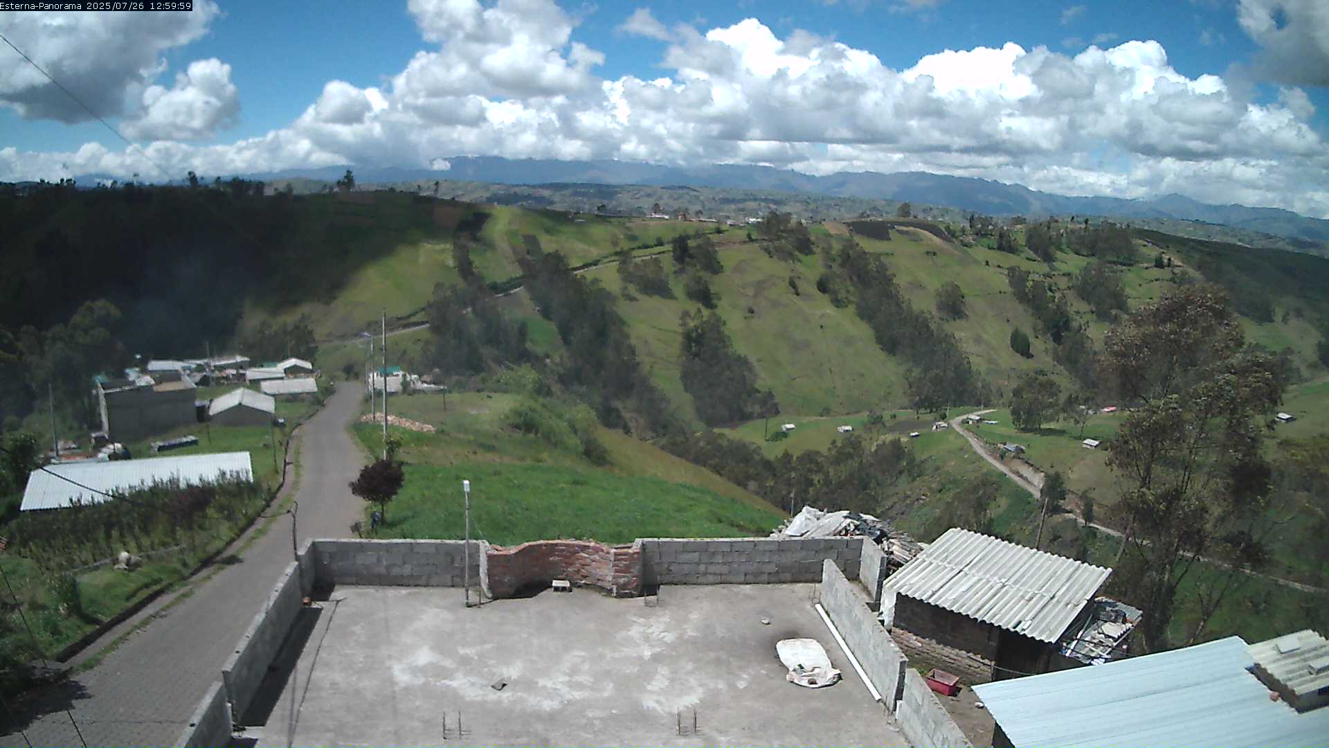 La Esperanza - Panoramaaussicht der Vulkane