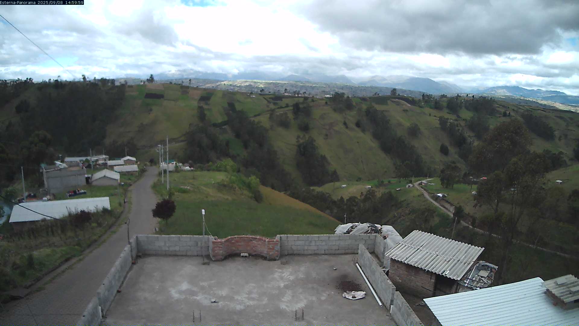La Esperanza - Panoramaaussicht der Vulkane