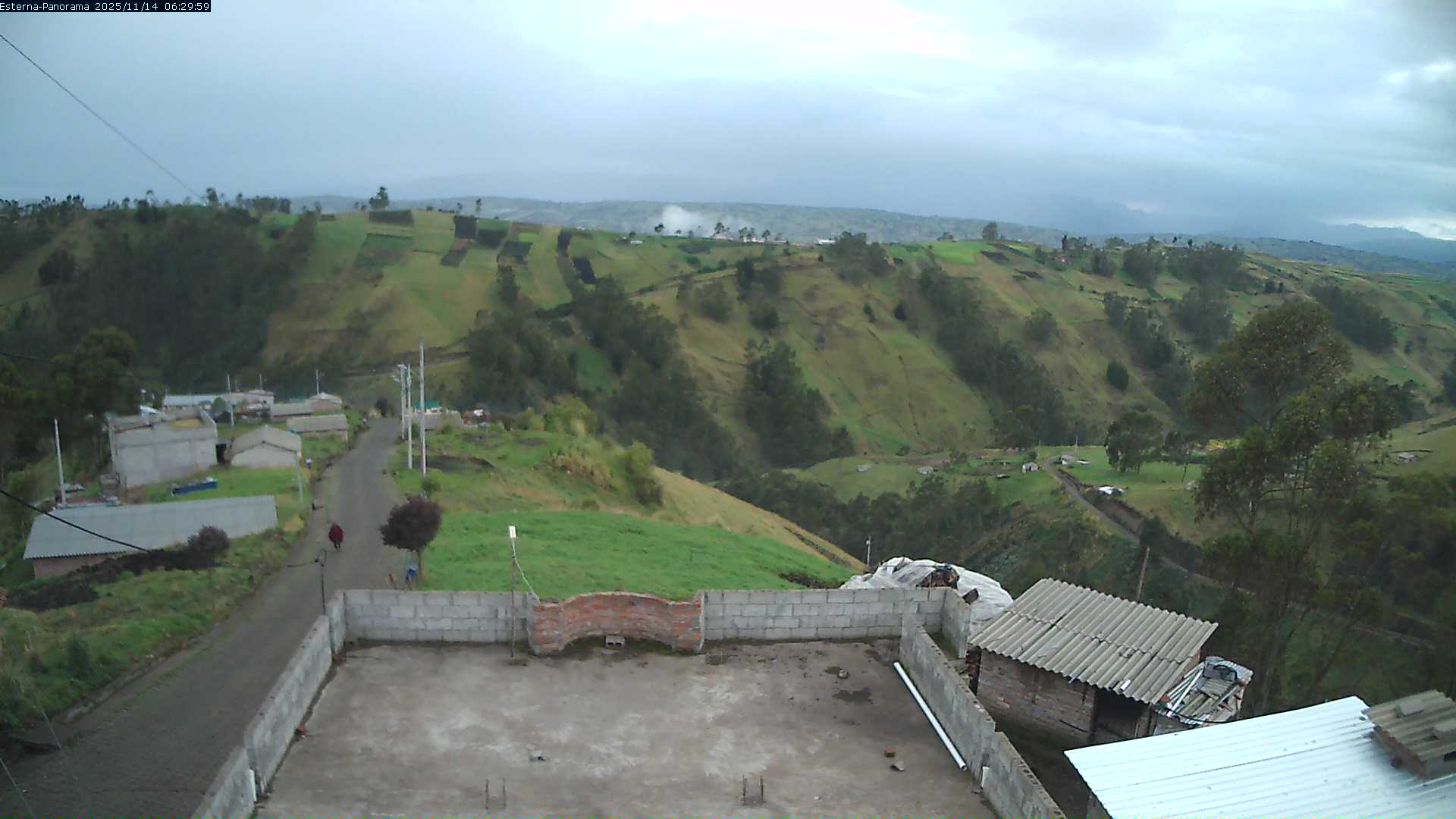 La Esperanza - Panoramaaussicht der Vulkane